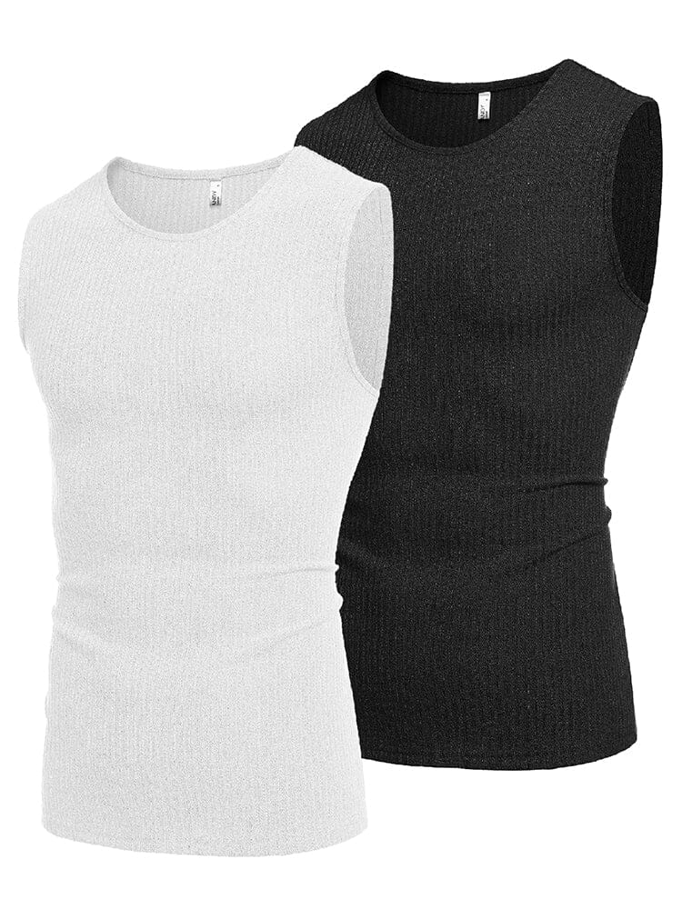 2 Pack Ribbed Knit Tank Tops (US Only) - Image 4