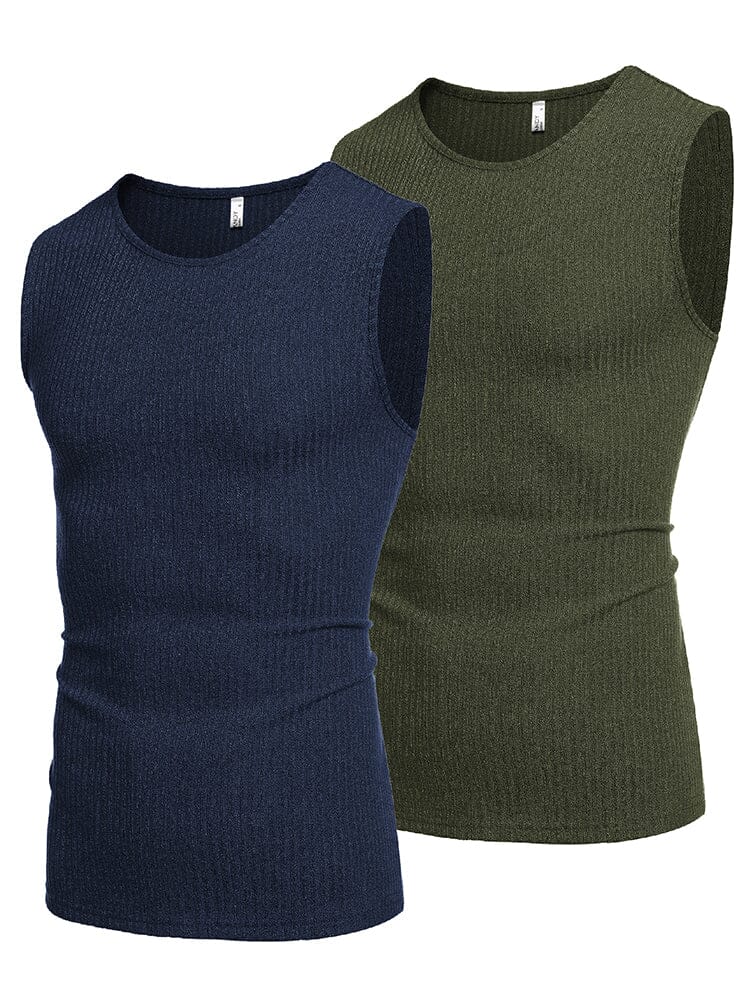 2 Pack Ribbed Knit Tank Tops (US Only) - Image 5