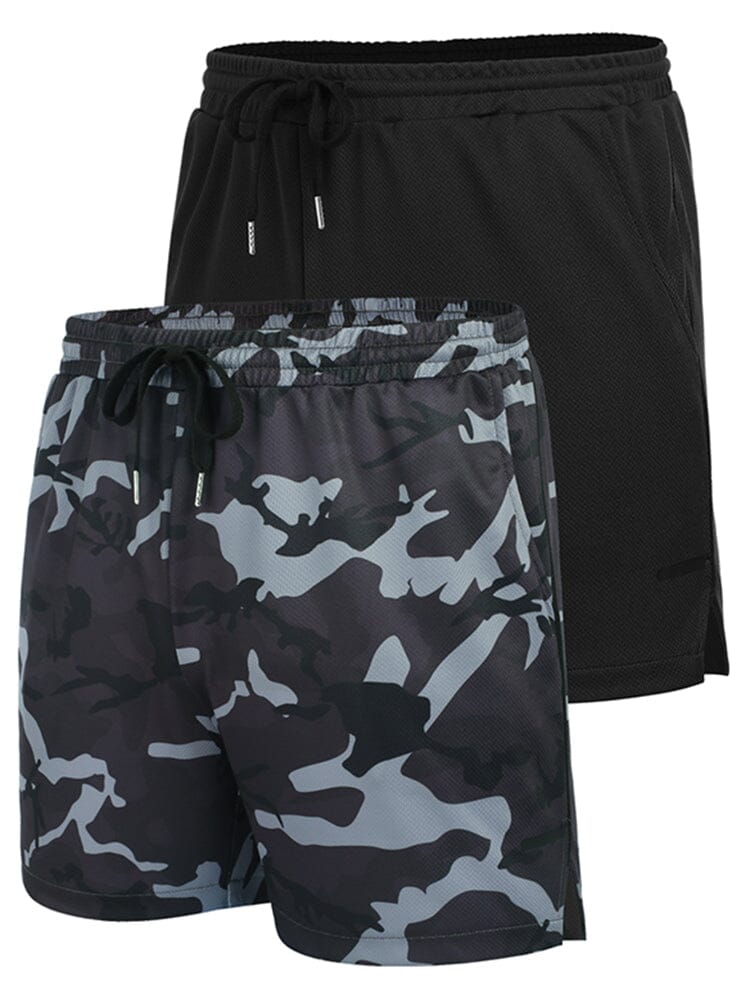 2-Piece Mesh Lightweight Workout Shorts (US Only) - Image 10