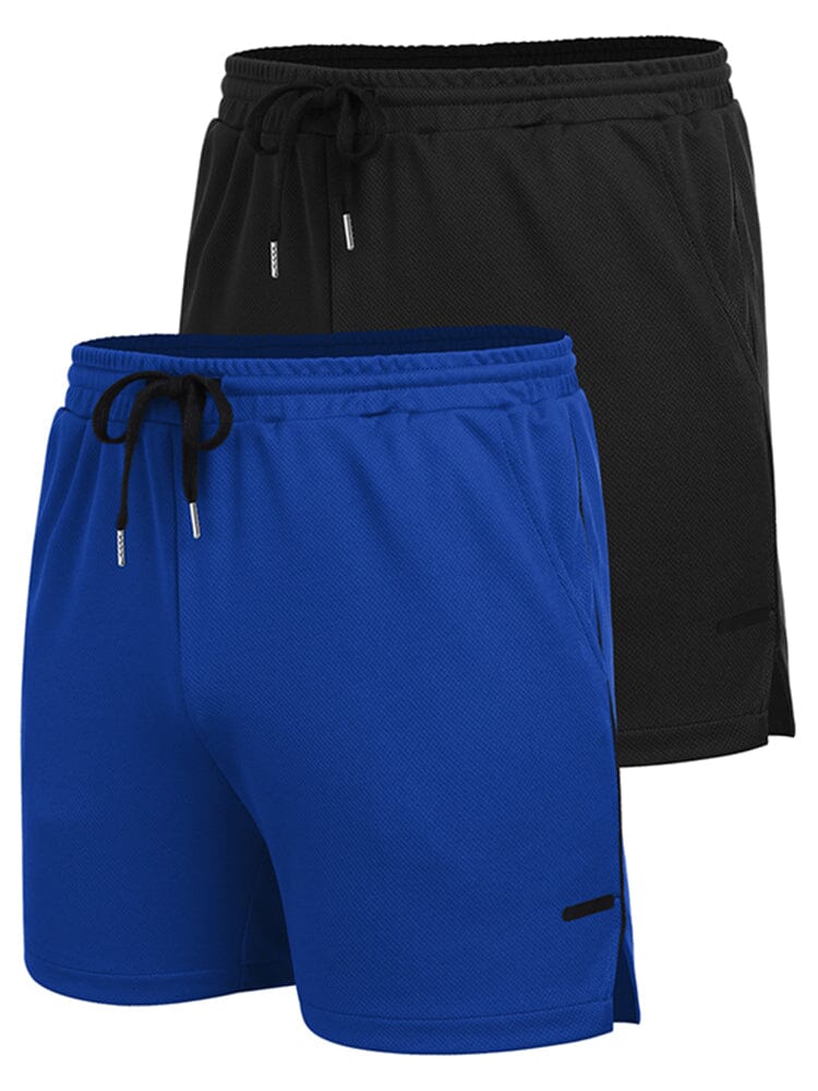 2-Piece Mesh Lightweight Workout Shorts (US Only) - Image 11