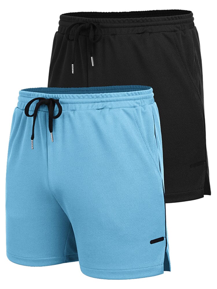 2-Piece Mesh Lightweight Workout Shorts (US Only) - Image 12