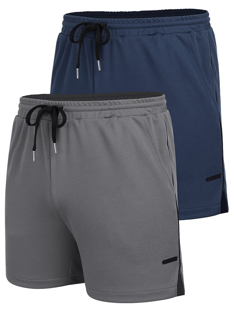 2-Piece Mesh Lightweight Workout Shorts (US Only) - Image 3