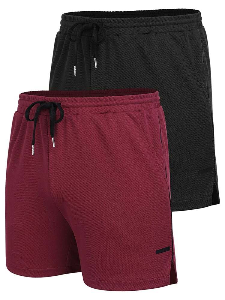 2-Piece Mesh Lightweight Workout Shorts (US Only) - Image 4