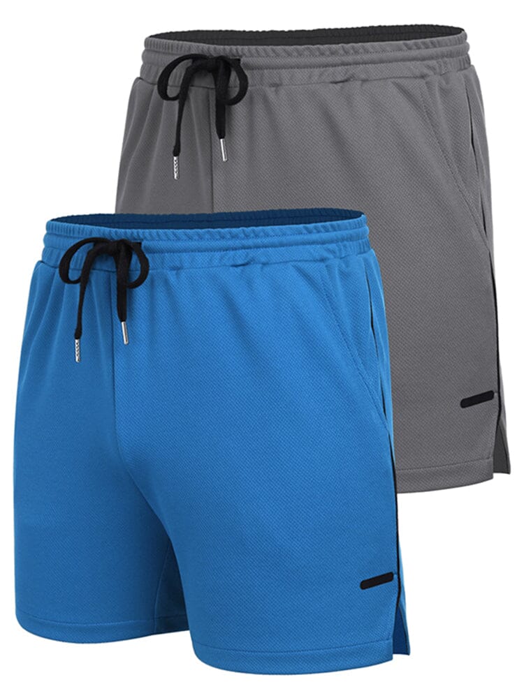 2-Piece Mesh Lightweight Workout Shorts (US Only) - Image 8