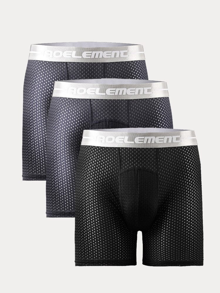 3-Pack Athletic Breathable Boxer Briefs - Image 10
