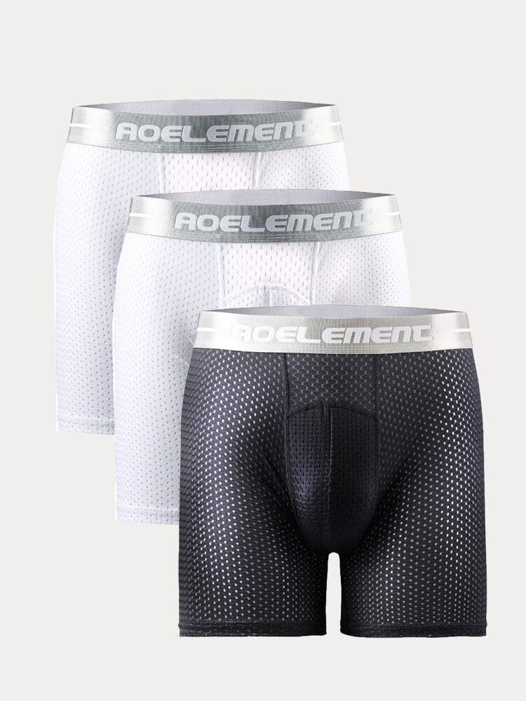 3-Pack Athletic Breathable Boxer Briefs - Image 11