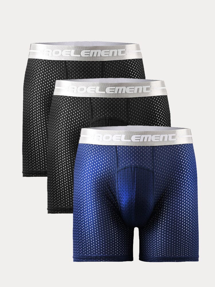 3-Pack Athletic Breathable Boxer Briefs - Image 13