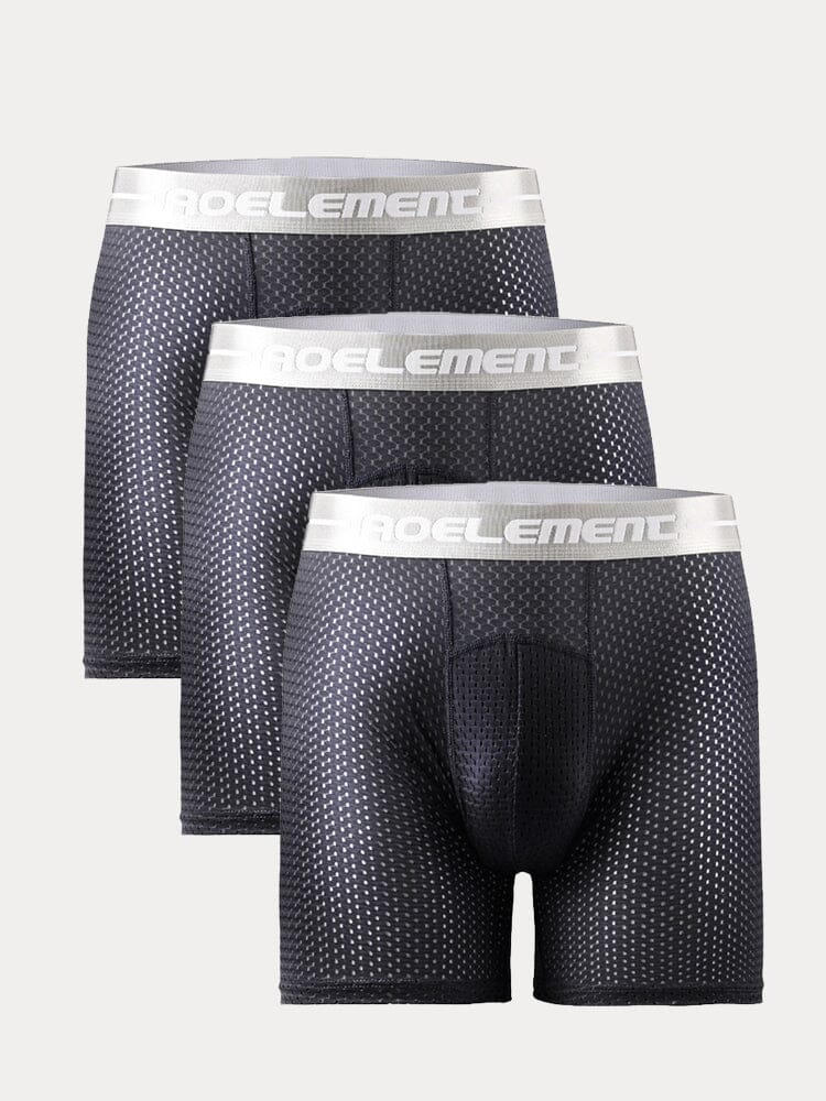3-Pack Athletic Breathable Boxer Briefs - Image 15