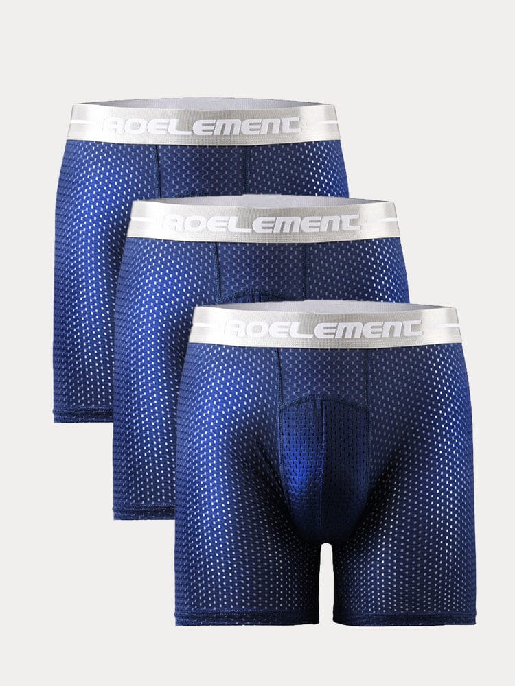 3-Pack Athletic Breathable Boxer Briefs - Image 17