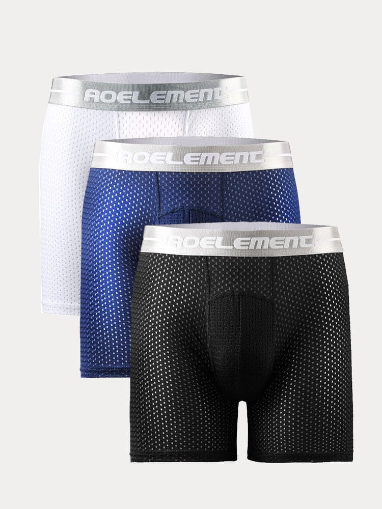 3-Pack Athletic Breathable Boxer Briefs - Image 7