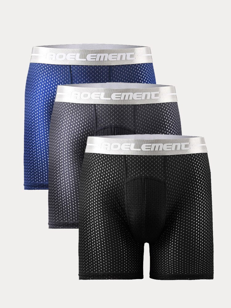3-Pack Athletic Breathable Boxer Briefs - Image 8