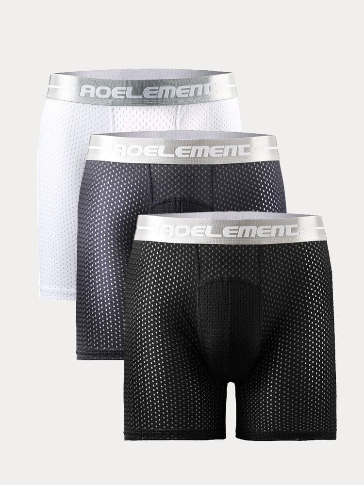3-Pack Athletic Breathable Boxer Briefs - Image 9