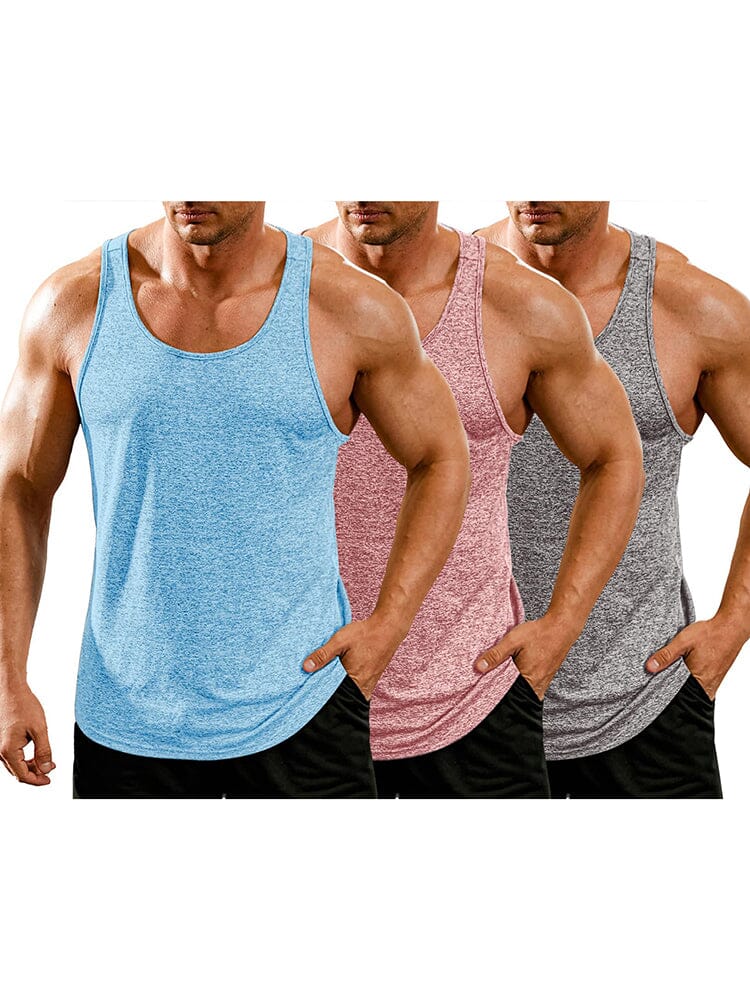 3 Pack Workout Tank Tops (US Only) - Image 3