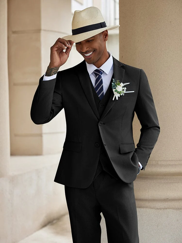 3-Piece Cotton Linen Suit Set (US Only) - Image 12