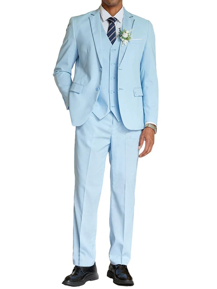 3-Piece Cotton Linen Suit Set (US Only) - Image 3