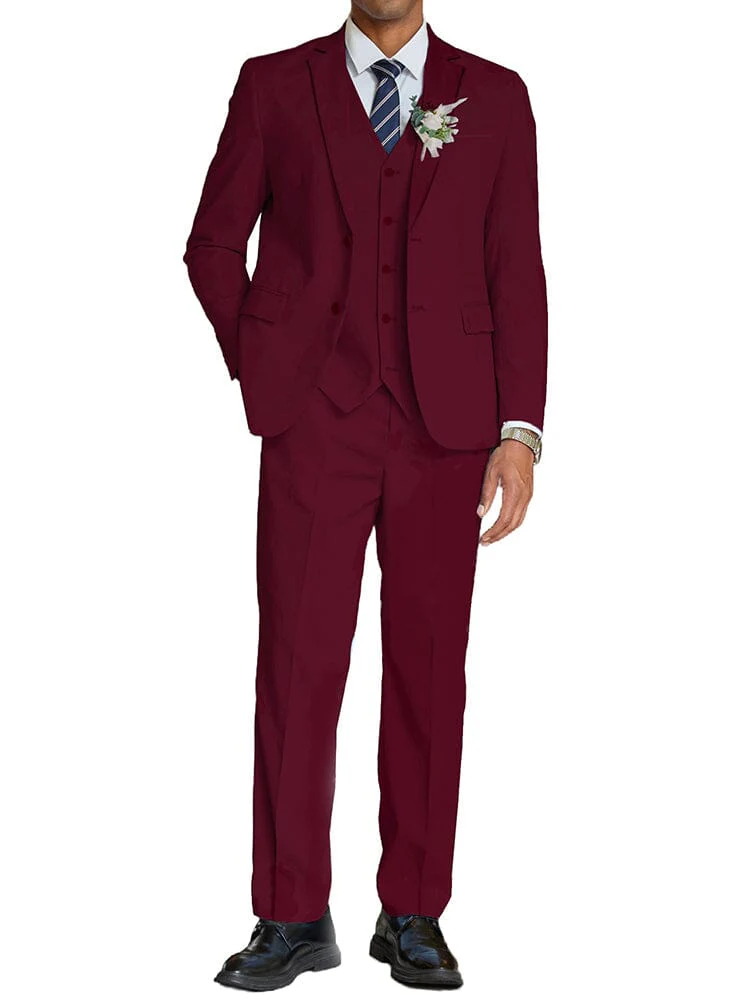3-Piece Cotton Linen Suit Set (US Only) - Image 4