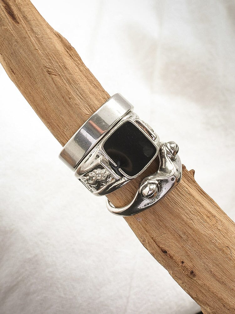 3Pcs Frog Stacking Rings Set - Image 6