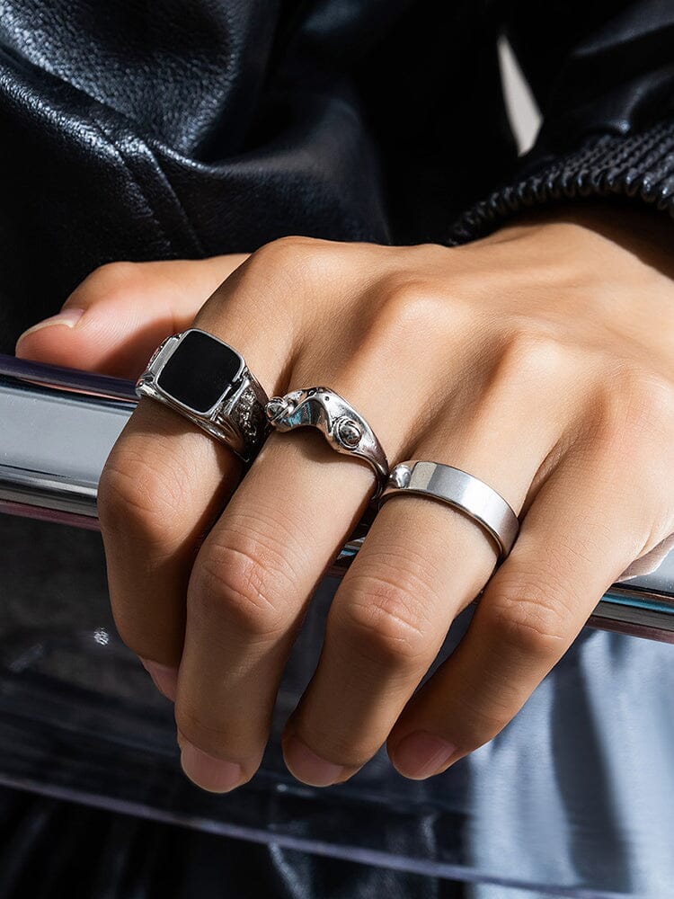 3Pcs Frog Stacking Rings Set - Image 7