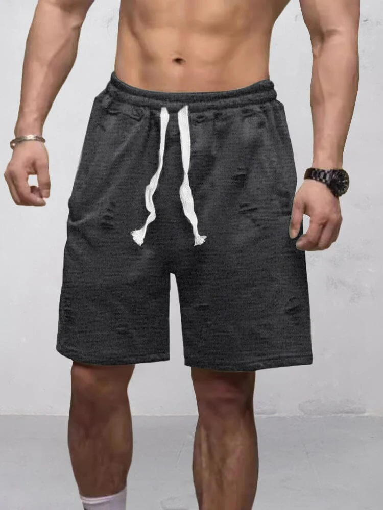 Active Comfort Ripped Shorts - Image 3