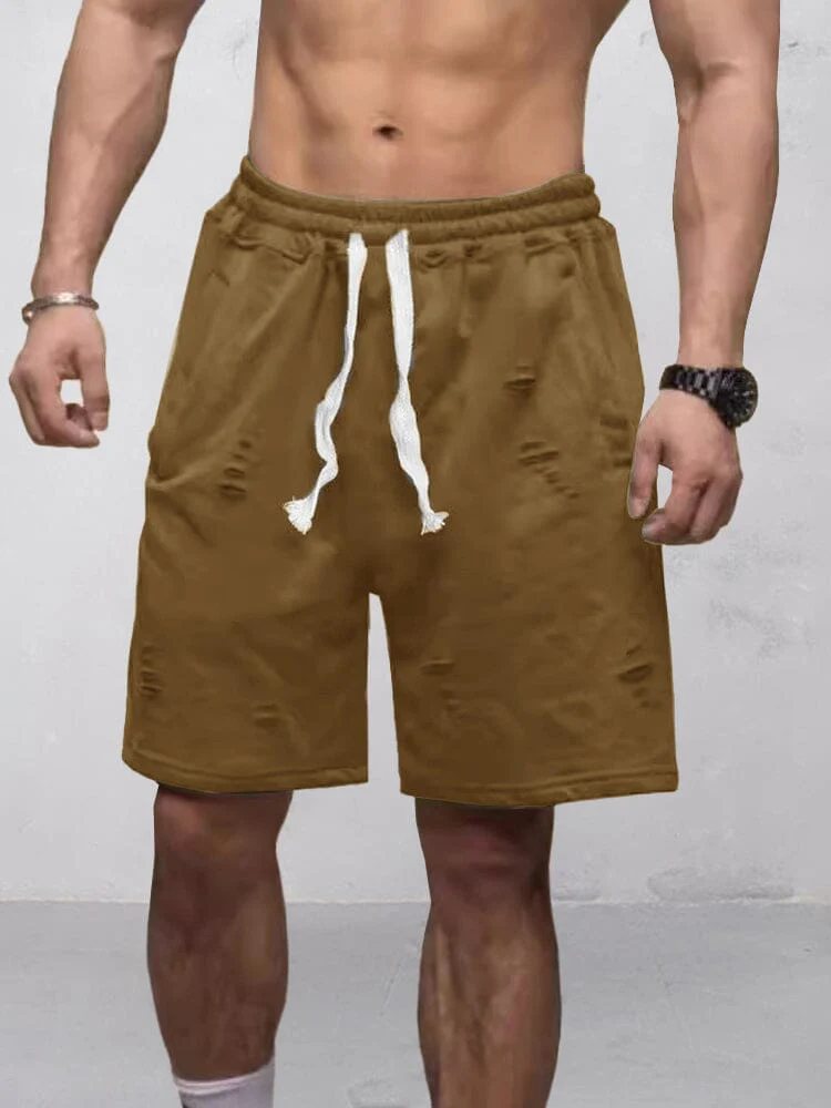 Active Comfort Ripped Shorts - Image 4
