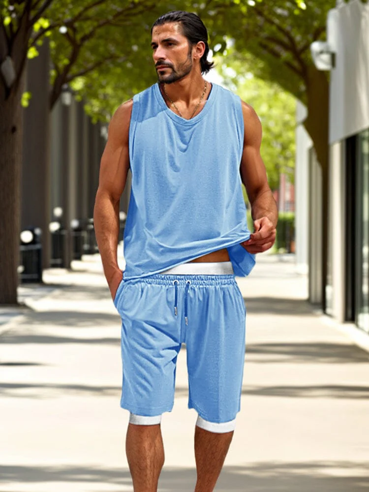 Athleisure 2-Piece Tank Top Set - Image 3