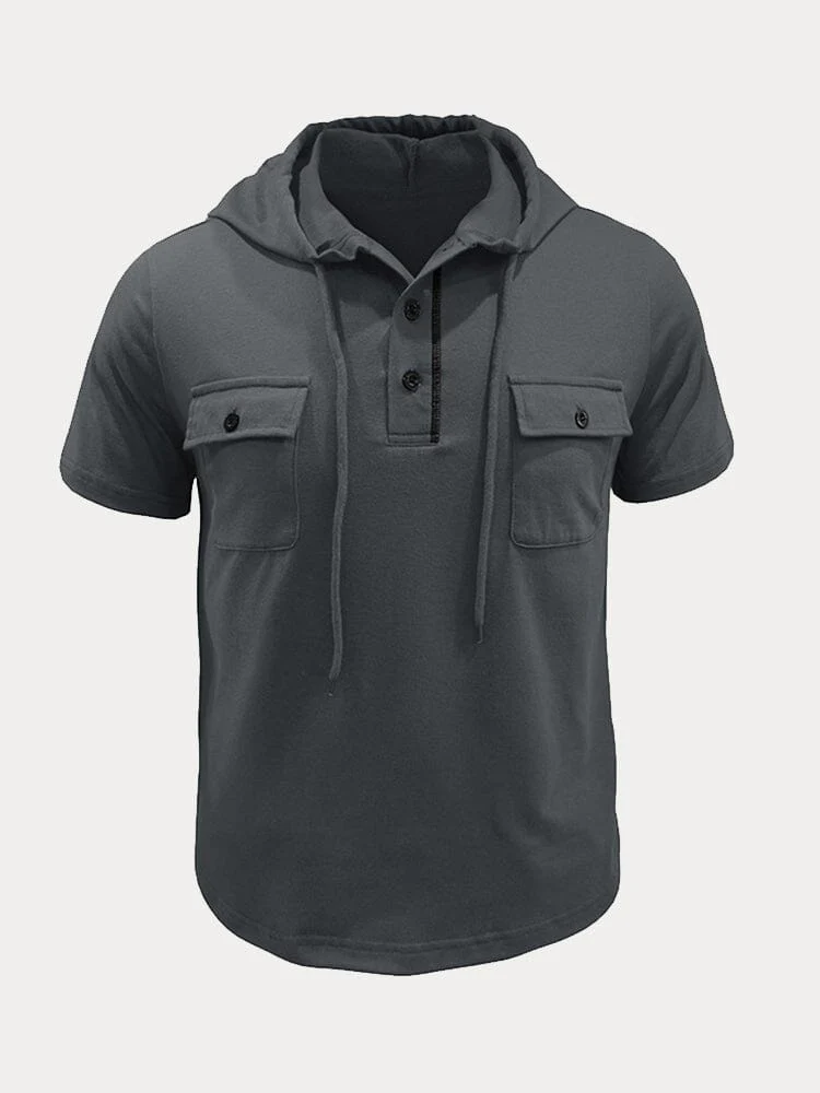 Athleisure Cargo Hooded Shirt - Image 6