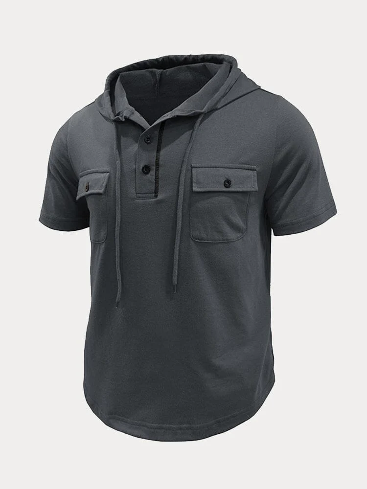 Athleisure Cargo Hooded Shirt - Image 7