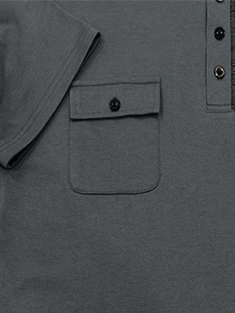 Athleisure Cargo Hooded Shirt - Image 9