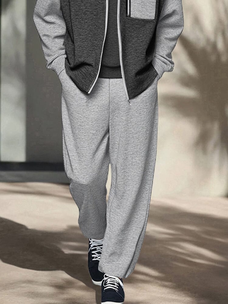 Athleisure Colorblock Jacket Pants Set - Image 4