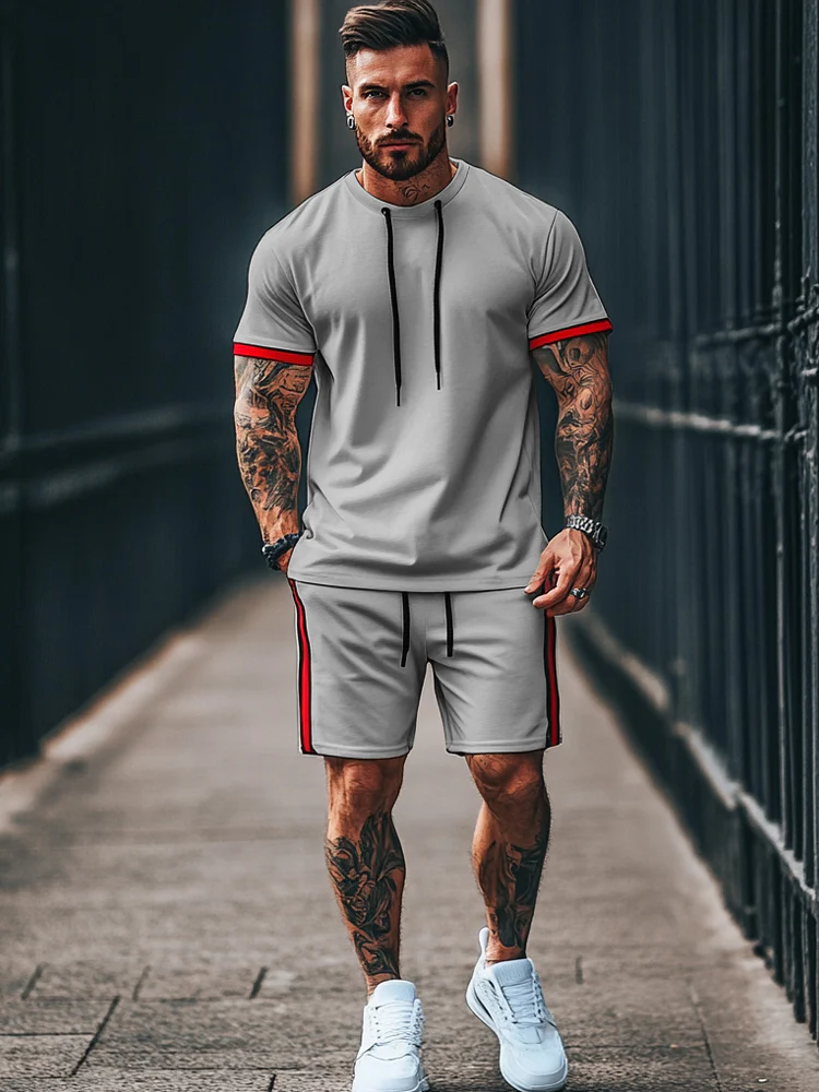 Athleisure Colorblock Trim 2-Piece Set - Image 2