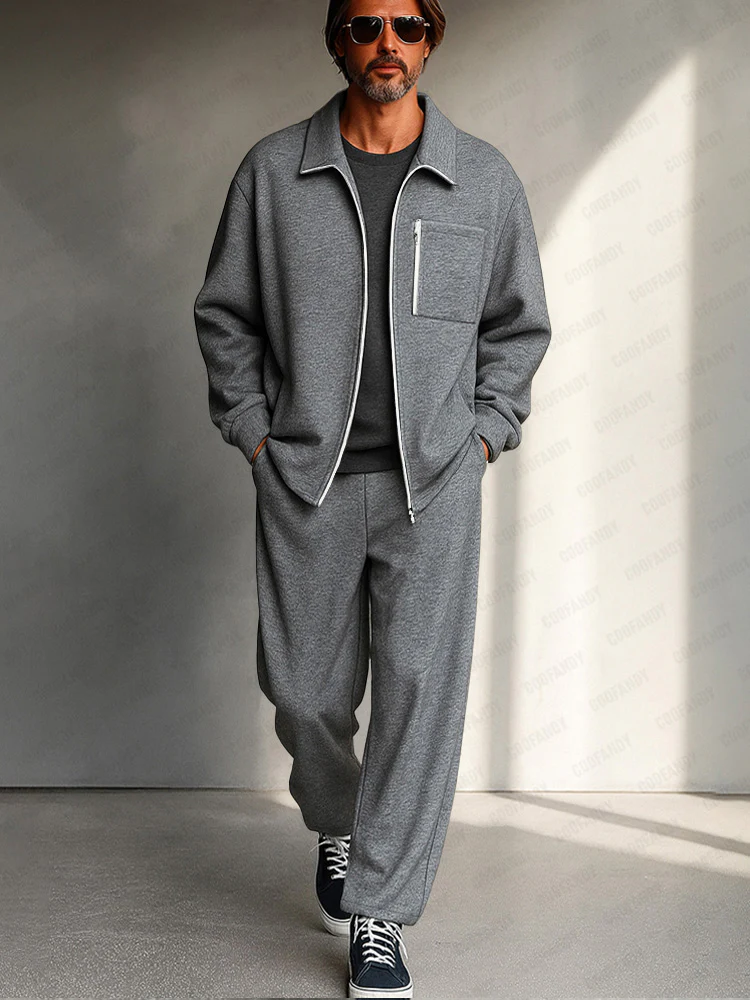 Athleisure Comfort Jacket Pants Set