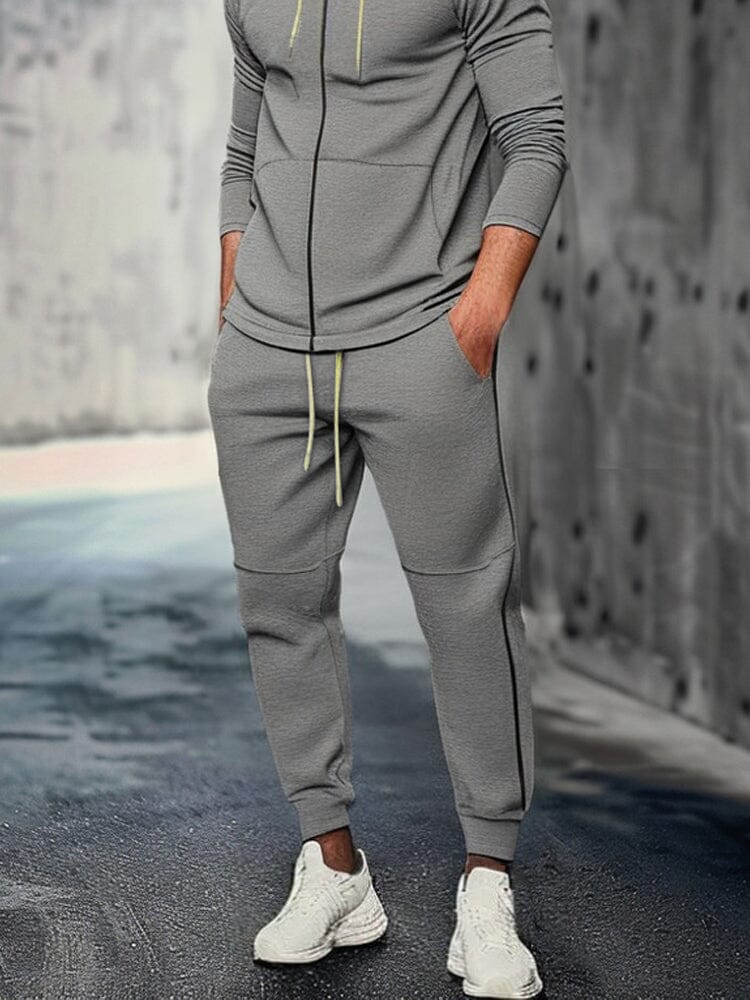 Athleisure Hooded Jacket Jogger Set - Image 4