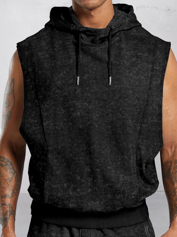 Athleisure Hooded Tank Top Set - Image 6