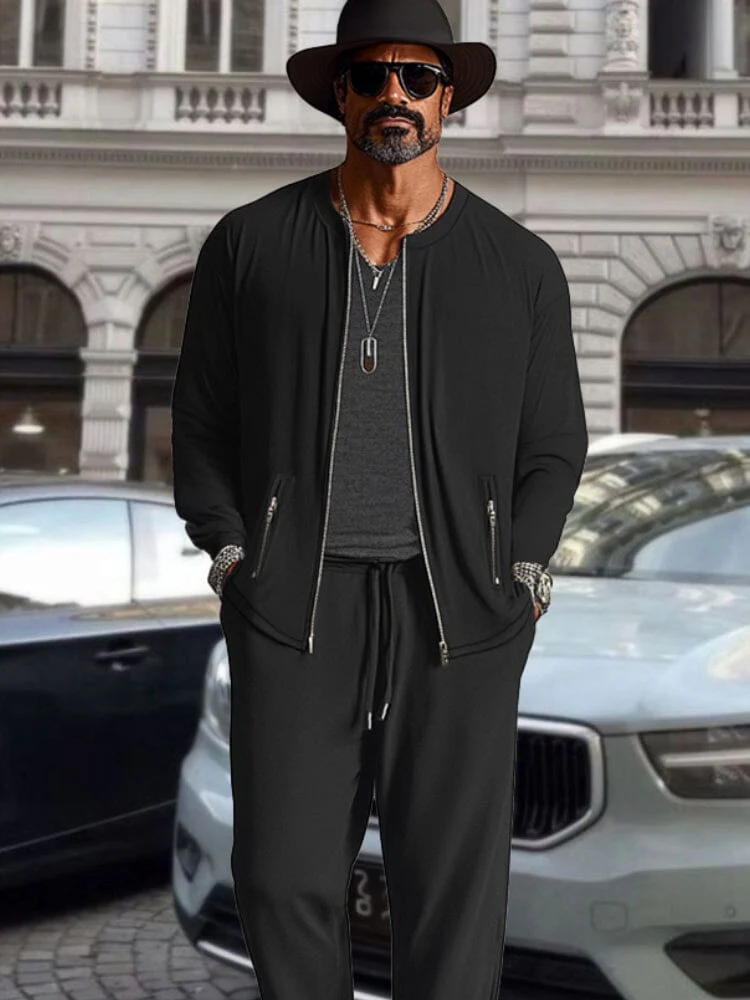 Athleisure Jacket Pants Set - Image 3