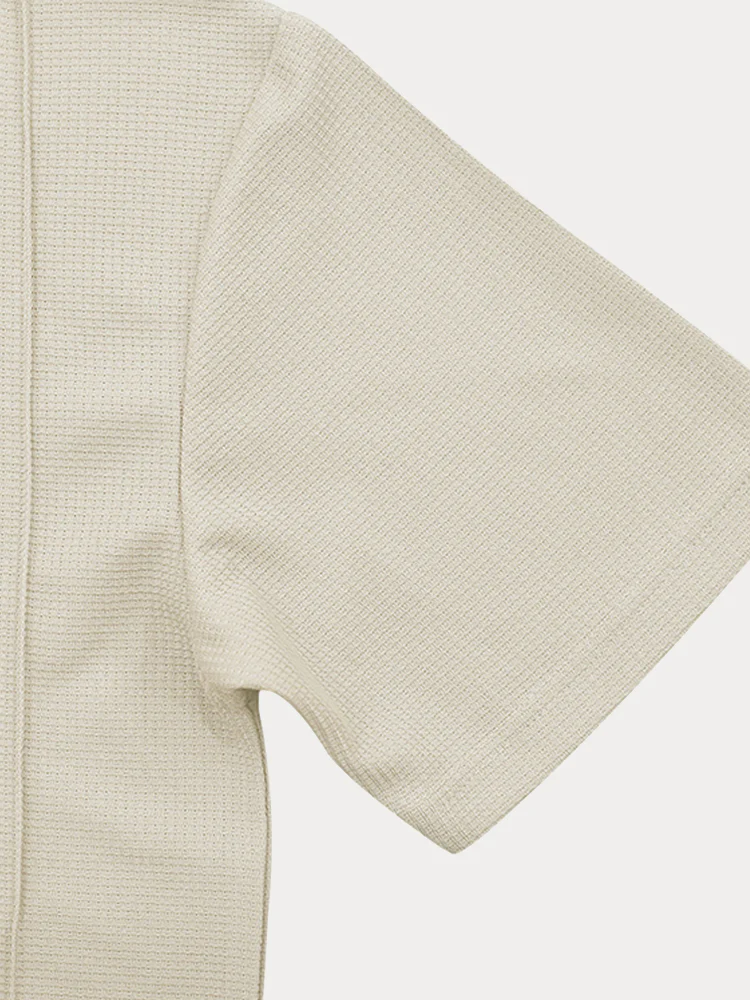 Athleisure Loose Fit waffle 2-Piece Set - Image 13