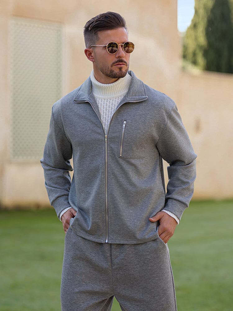 Athleisure Regular Fit Jacket Set - Image 11