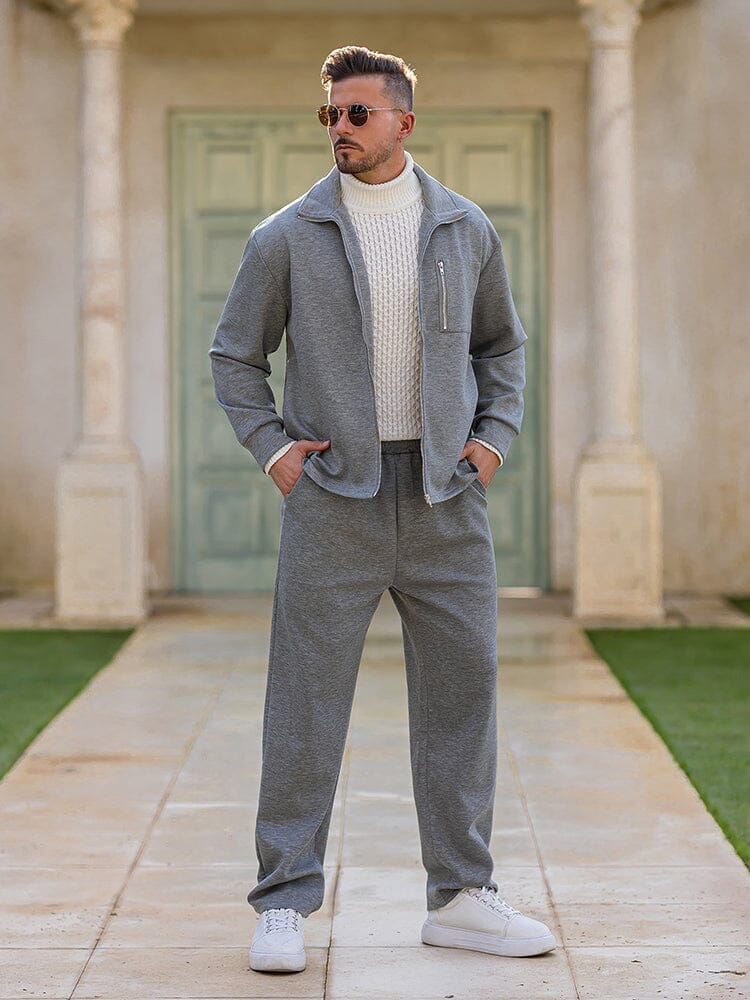 Athleisure Regular Fit Jacket Set - Image 12