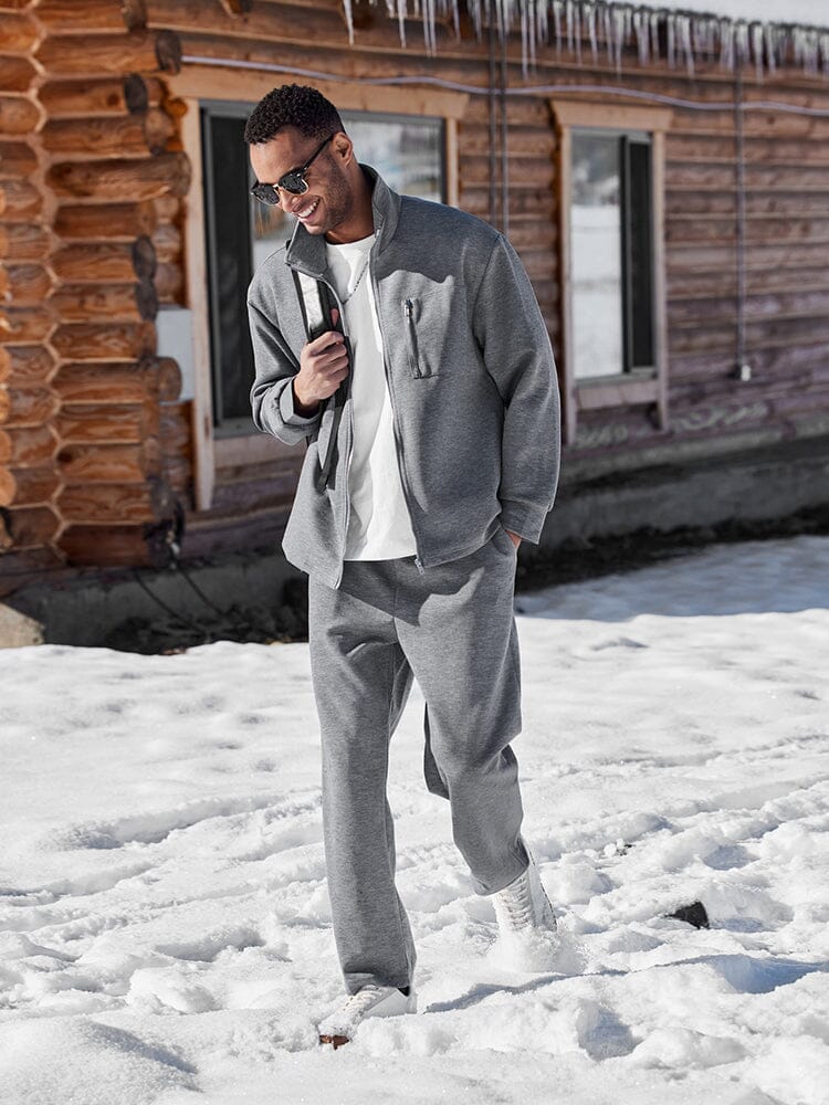 Athleisure Regular Fit Jacket Set - Image 7
