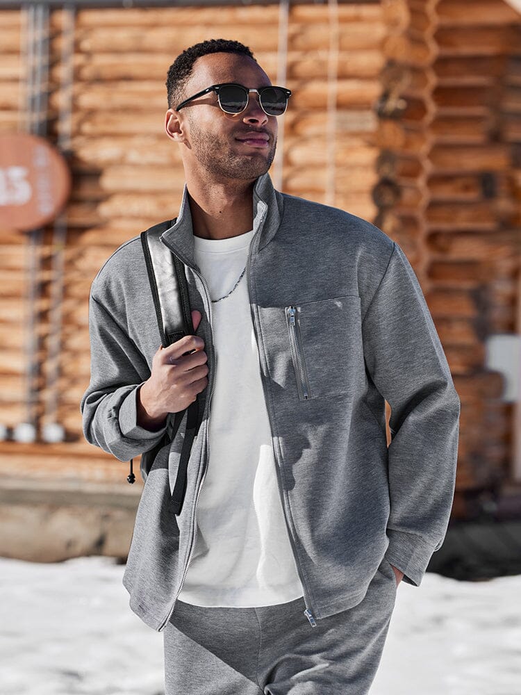 Athleisure Regular Fit Jacket Set - Image 9