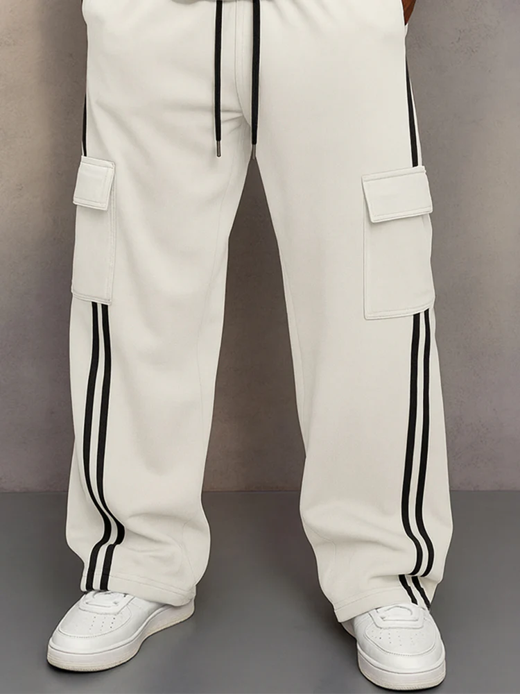 Athleisure Side Stripe Cargo Pants - Image 4