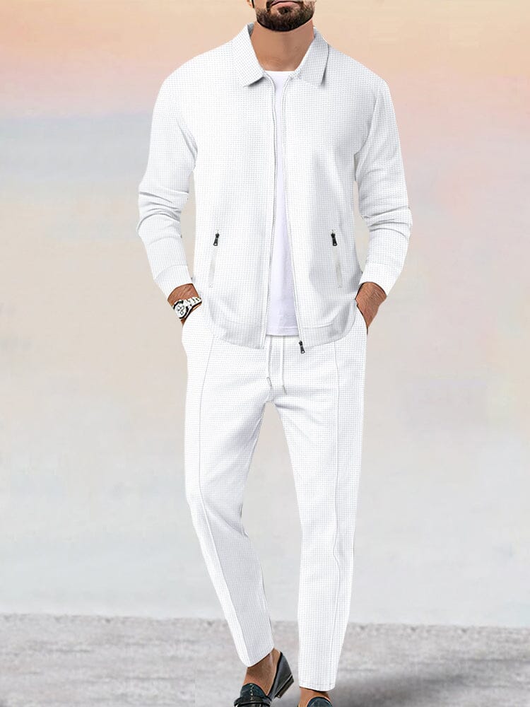 Athleisure Soft Waffle Jacket Set (Live Only) - Image 6