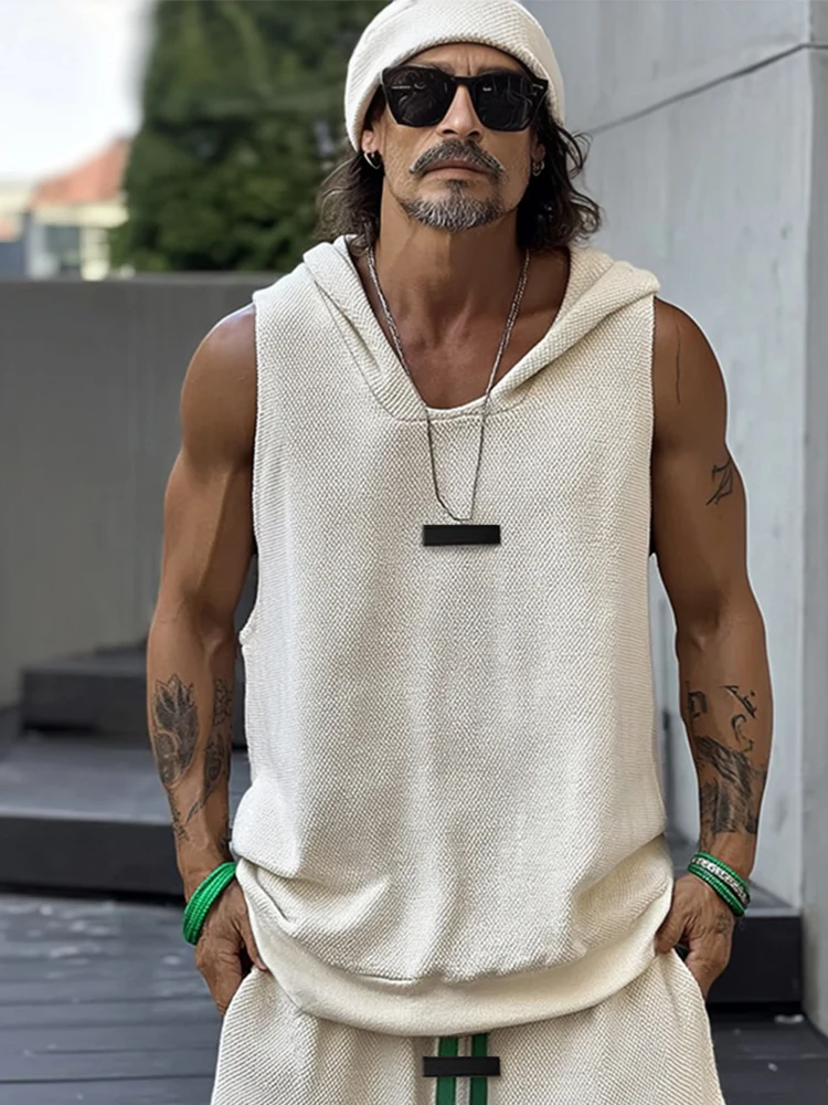 Athleisure Textured Hooded 2-Piece Set - Image 3