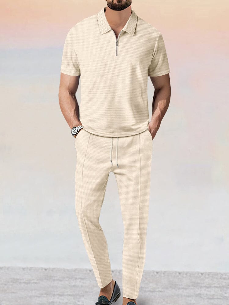Athleisure Waffle 2-Piece Set - Image 2