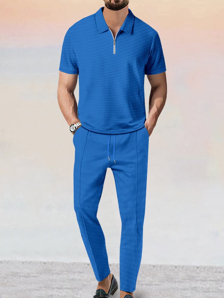 Athleisure Waffle 2-Piece Set - Image 3
