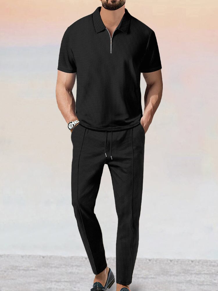 Athleisure Waffle 2-Piece Set - Image 5