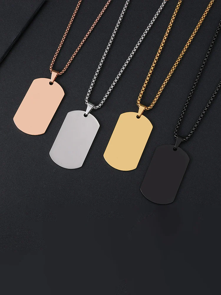 Basic Fashion Pendant Chain Necklace - Image 5