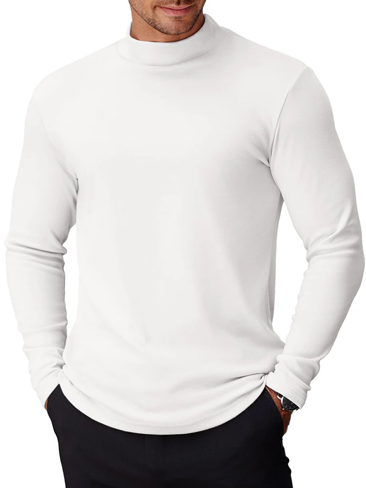 Basic Thermal Turtleneck Pullover Shirt (US Only) - Image 4