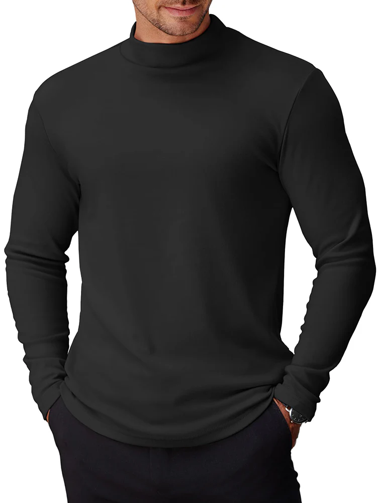 Basic Thermal Turtleneck Pullover Shirt (US Only) - Image 7