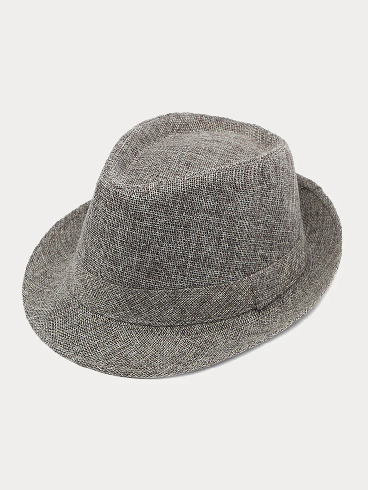 Beach Sun Protection 100% Cotton Fedora Hat - Image 13