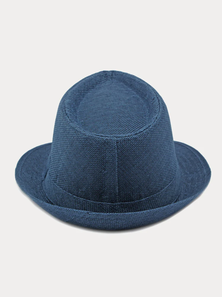 Beach Sun Protection 100% Cotton Fedora Hat - Image 16